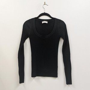 Everlane E2 Ribbed U Neck